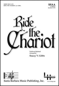 Ride the Chariot SSAA choral sheet music cover Thumbnail